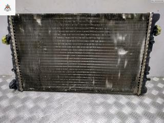 радиатор охлаждения SEAT Ibiza 3 поколение [рестайлинг] 2006, 1.2 л., бензин, МКПП, синий, хетчбэк 3 дв., 6Q0121253Q