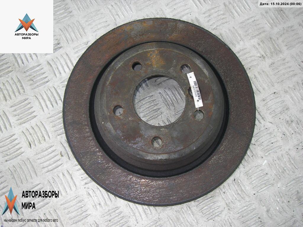 диск тормозной задний BMW 5 серия E39 1999, 2.5 л., бензин, МКПП, синий, седан - фото №1