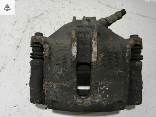 суппорт передний левый Peugeot 206 1 поколение [рестайлинг] 2005, 1.4 л., бензин, МКПП, серый, универсал, 00004400R6