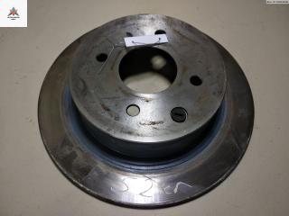 диск тормозной задний Nissan Tiida C11 [рестайлинг] 2008, 1.6 л., бензин, МКПП, серый, седан