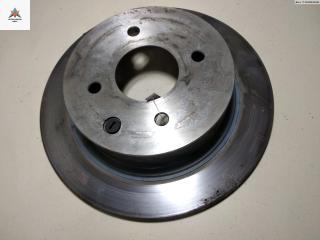 диск тормозной задний Nissan Tiida C11 [рестайлинг] 2008, 1.6 л., бензин, МКПП, серый, седан