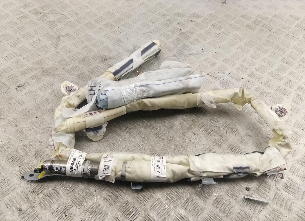 подушка безопасности боковая (шторка) Nissan Micra 5 поколение K14 2017, 1.5 л., дизель, МКПП, синий, хетчбэк 5 дв. - фото №1
