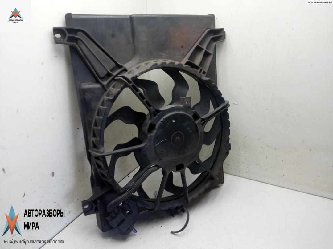 вентилятор радиатора Hyundai i10 1 поколение 2009, 1.1 л., бензин, МКПП, красный, хетчбэк 5 дв., B101QQ7CA - фото №1