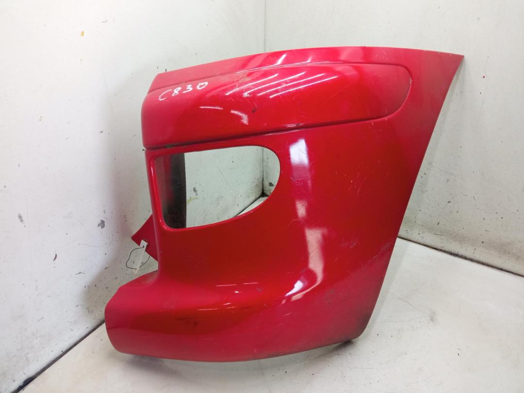 клык бампера задний правый Toyota Yaris Verso 2003, 1.3 л., бензин, МКПП, красный, минивэн, 52161-52010