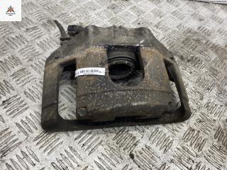 суппорт передний левый Audi A6 4B/C5 [рестайлинг] 2003, 2.5 л., дизель, АКПП, серый, универсал