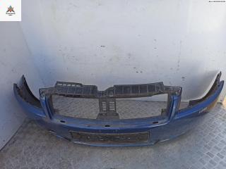 бампер передний Audi A4 B6 2002, бензин, синий, кабриолет