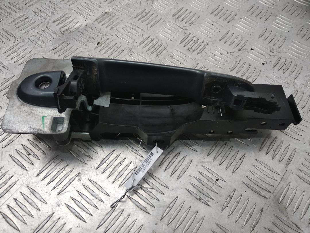 ручка наружная передняя правая Nissan Micra K13 2011, 1.2 л., бензин, АКПП, серый, хетчбэк 5 дв.