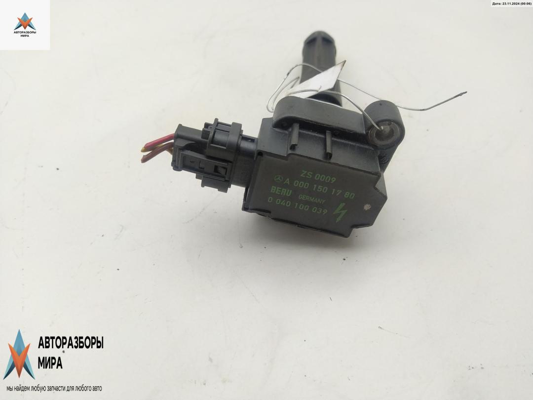 катушка зажигания Mercedes-Benz C-Класс W203/S203/CL203 2001, 2.0 л., бензин, МКПП, чёрный, универсал, 0001501780 - фото №1