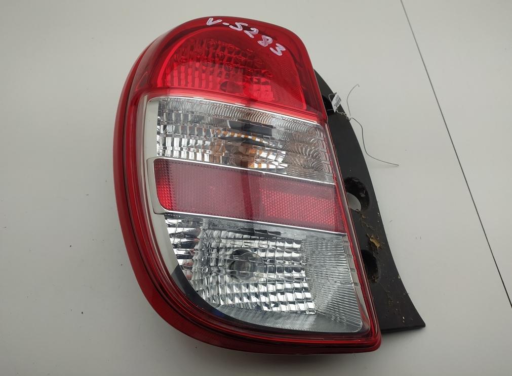 фонарь задний левый Nissan Micra K13 2011, 1.2 л., бензин, АКПП, серый, хетчбэк 5 дв.