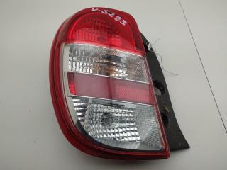 фонарь задний левый Nissan Micra K13 2011, 1.2 л., бензин, АКПП, серый, хетчбэк 5 дв.