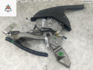 рычаг ручного тормоза (ручника) Honda Civic 7 поколение 2001, 1.7 л., бензин, МКПП, чёрный, купе