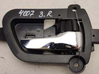 ручка внутренняя задняя правая Peugeot 4007 1 поколение 2007, 2.2 л., дизель, МКПП, серый, внедорожник 5 дв., 3H45X