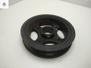 шкив коленвала Toyota Avensis 2 поколение (T250) [рестайлинг] 2007, 2.2 л., дизель, МКПП, серый, универсал, 2AD-FHV