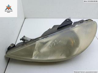фара левая Peugeot 206 1 поколение 2001, 1.1 л., бензин, МКПП, красный, хетчбэк 3 дв., 9626584780
