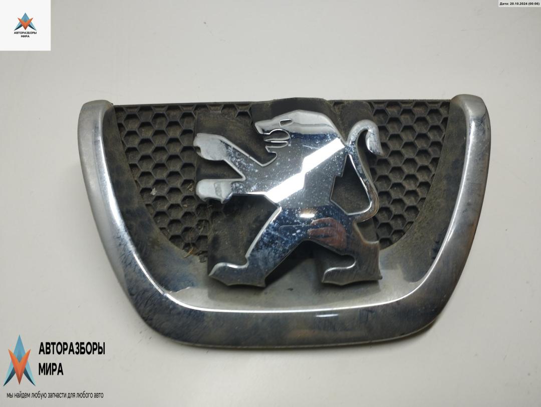эмблема Peugeot 207 1 поколение 2007, 1.6 л., бензин, МКПП, синий, хетчбэк 3 дв., 96864156 - фото №1