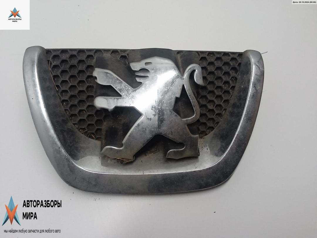 эмблема Peugeot 207 1 поколение 2008, 1.4 л., бензин, МКПП, синий, хетчбэк 3 дв., 96864156 - фото №1