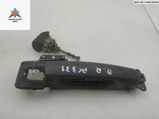 ручка наружная передняя правая Suzuki Swift 3 поколение 2005, 1.3 л., бензин, МКПП, красный, хетчбэк 3 дв.