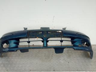 бампер передний Nissan Almera N16 2000, бензин, синий, хетчбэк 3 дв., 620224M540