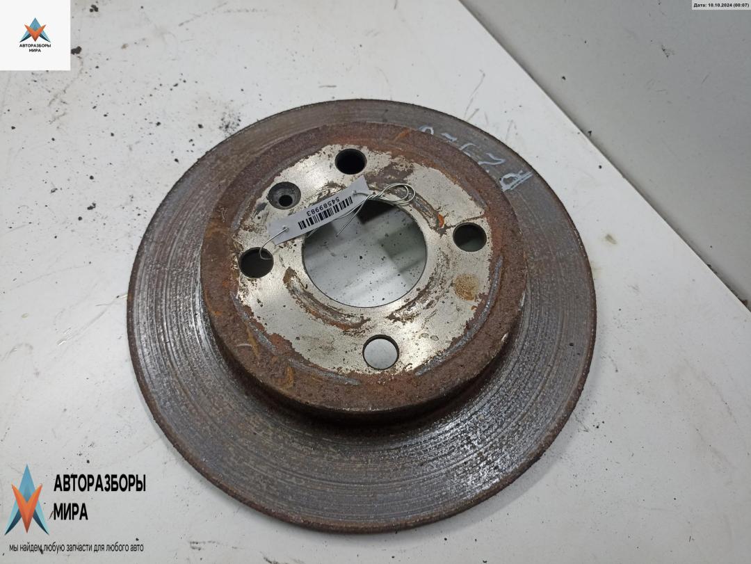 диск тормозной задний Opel Astra G 1998, 1.6 л., бензин, МКПП, серый, хетчбэк 5 дв. - фото №1