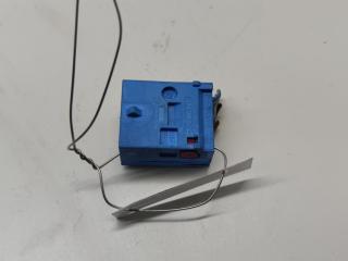 разъем (фишка) проводки Audi A6 4B/C5 [рестайлинг] 2003, 2.5 л., дизель, АКПП, серый, универсал, 1J0973723