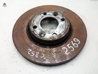 диск тормозной передний Nissan Micra K12 2008, 1.2 л., бензин, МКПП, красный, хетчбэк 3 дв.