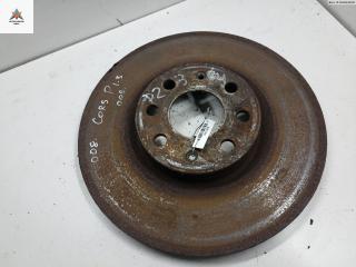 диск тормозной передний Opel Corsa D 2008, 1.3 л., дизель, МКПП, чёрный, хетчбэк 3 дв., 93188918