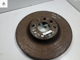 диск тормозной передний Opel Corsa D 2008, 1.3 л., дизель, МКПП, чёрный, хетчбэк 3 дв., 93188918