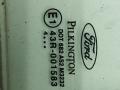 форточка задняя левая Ford Fusion 1 поколение 2004, 1.4 л., бензин, МКПП, синий, хетчбэк 5 дв. - фото №2