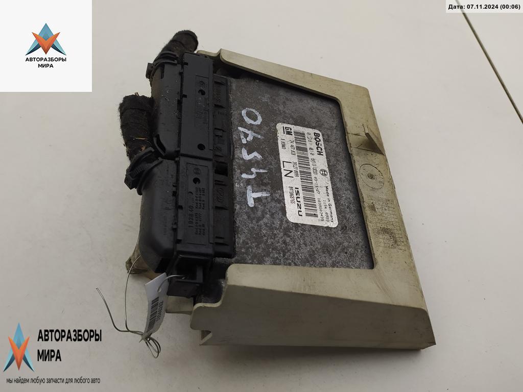 ЭБУ Opel Astra G 2003, 1.7 л., дизель, МКПП, синий, хетчбэк 3 дв., 0281010859, 24467018 - фото №1