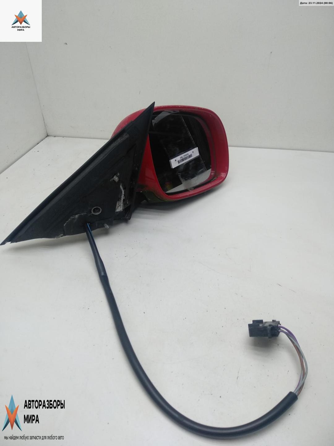 зеркало правое Volkswagen Passat B5 1998, 1.8 л., бензин, МКПП, красный, универсал - фото №1