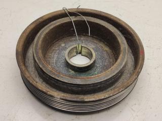 шкив коленвала Citroen C8 1 поколение 2003, 2.2 л., бензин, МКПП, зелёный, минивэн, 9641741980