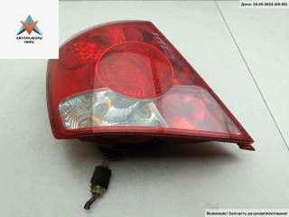 фонарь задний левый Daewoo Kalos 1 поколение 2003, 1.4 л., бензин, МКПП, синий, хетчбэк 5 дв., 300266L