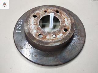 диск тормозной задний Nissan Primera P10 1993, 2.0 л., бензин, МКПП, зелёный, хетчбэк 5 дв.