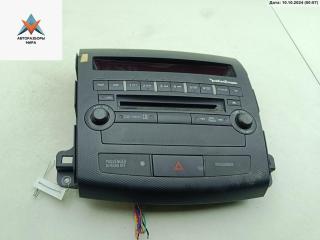 магнитола Mitsubishi Outlander 2 поколение [рестайлинг] 2010, 2.4 л., бензин, АКПП, чёрный, внедорожник 5 дв., 8002A067XA