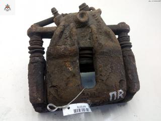 суппорт передний правый Nissan Micra K12 2008, 1.2 л., бензин, МКПП, красный, хетчбэк 3 дв.