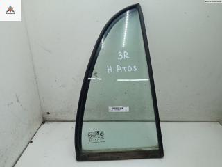 форточка задняя правая Hyundai Atos 1 поколение [рестайлинг] 2000, 1.0 л., бензин, МКПП, чёрный, хетчбэк 5 дв.