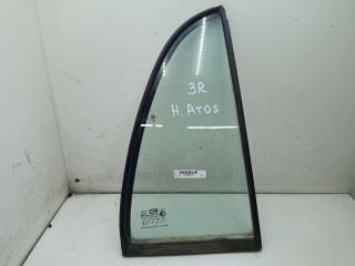 форточка задняя правая Hyundai Atos 2000, 1.0 л., бензин, МКПП, чёрный, хетчбэк 5 дв.