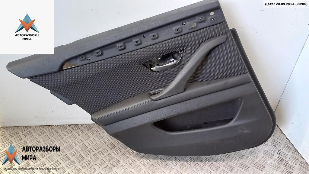обшивка двери задняя левая BMW 5 серия F07/F10/F11 2012, 2.0 л., дизель, АКПП, белый, универсал, 2041119 - фото №1