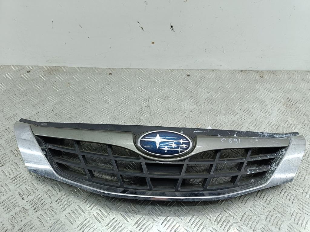 решетка радиатора Subaru Impreza 3 поколение (GE/GV/GH/GR) 2009, серый, хетчбэк 5 дв. - фото №1