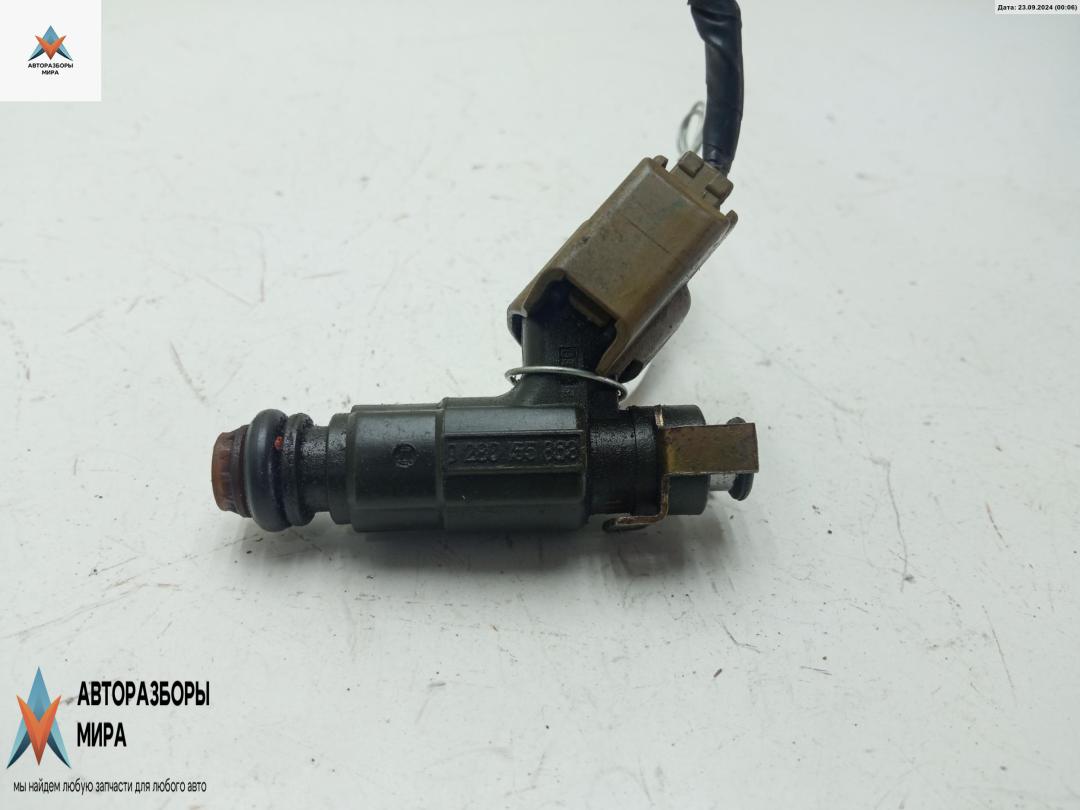 форсунка Jaguar S-Type 1 поколение 2001, 3.0 л., бензин, АКПП, зелёный, седан, 0280155863 - фото №1