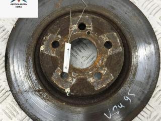 диск тормозной передний Toyota Celica 7 поколение (T230) [рестайлинг] 2003, 1.8 л., бензин, МКПП, серый, купе