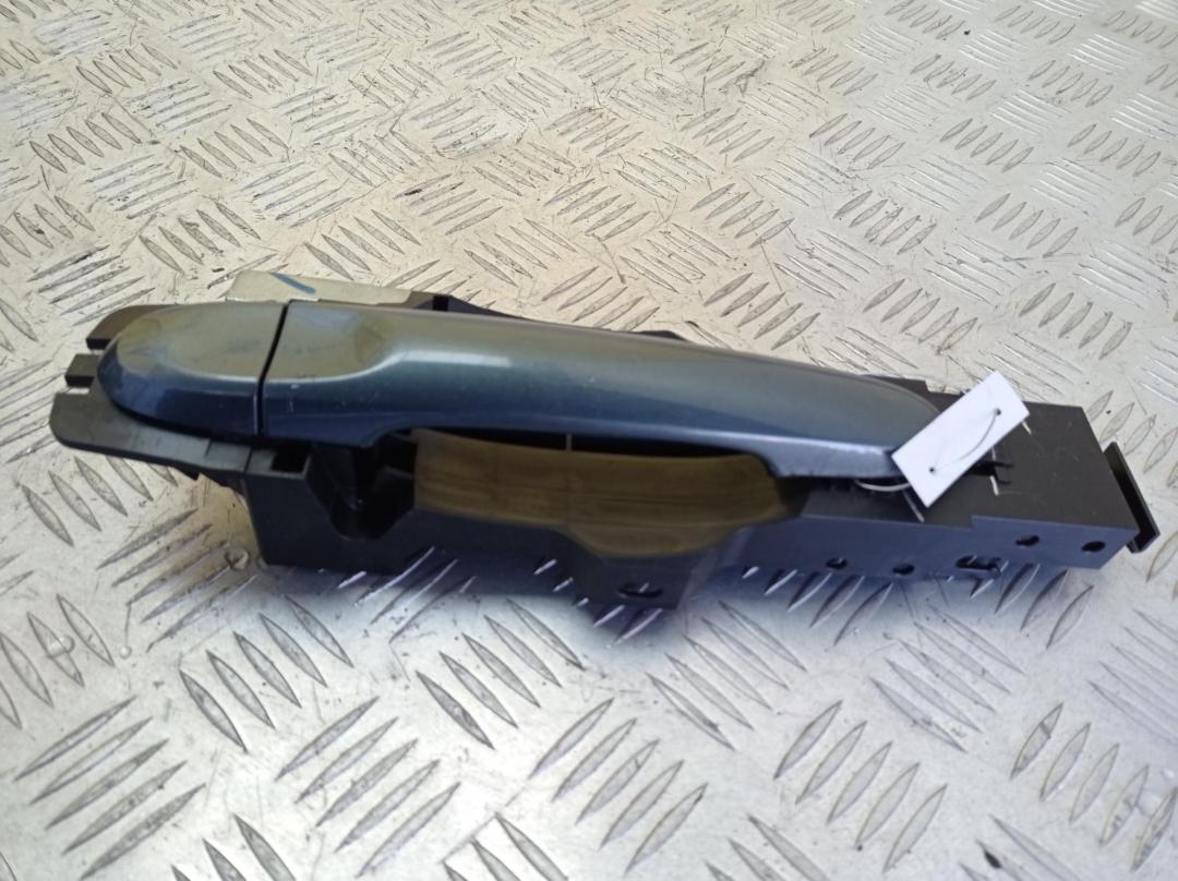 ручка наружная задняя правая Nissan Micra K13 2011, 1.2 л., бензин, АКПП, серый, хетчбэк 5 дв.