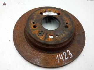 диск тормозной задний Honda FR-V 1 поколение 2005, 2.2 л., дизель, МКПП, чёрный, минивэн