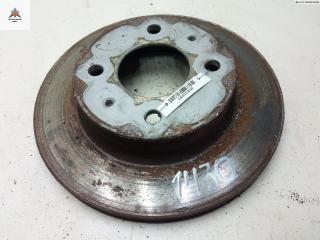 диск тормозной передний Hyundai Atos 2 поколение 2005, 1.1 л., бензин, МКПП, серый, хетчбэк 5 дв.