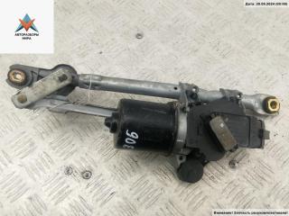 Механизм стеклоочистителя переднего (трапеция дворников) Toyota Aygo 1 поколение 2005, 1.0 л., бензин, МКПП, красный, хетчбэк 3 дв.