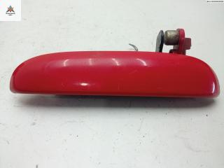 ручка наружная передняя левая Toyota Yaris Verso 2003, 1.3 л., бензин, МКПП, красный, минивэн