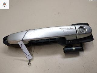 ручка наружная передняя правая Toyota Avensis Verso 1 поколение 2001, 2.0 л., дизель, МКПП, серый, минивэн