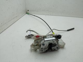 замок двери передней левой Toyota Aygo 1 поколение 2007, 1.0 л., бензин, МКПП, красный, хетчбэк 5 дв., 69040-0H010