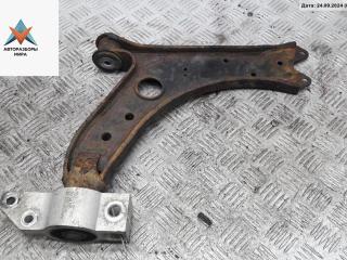 рычаг передний левый SEAT Leon 2 поколение 2007, 1.6 л., бензин, МКПП, серый, хетчбэк 5 дв., 1K0407151AB