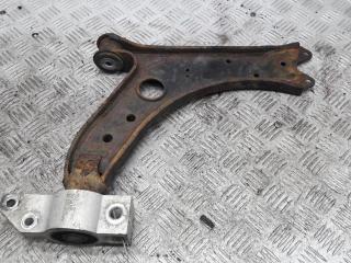 рычаг передний левый SEAT Leon 2007, 1.6 л., бензин, МКПП, серый, хетчбэк 5 дв., 1K0407151AB